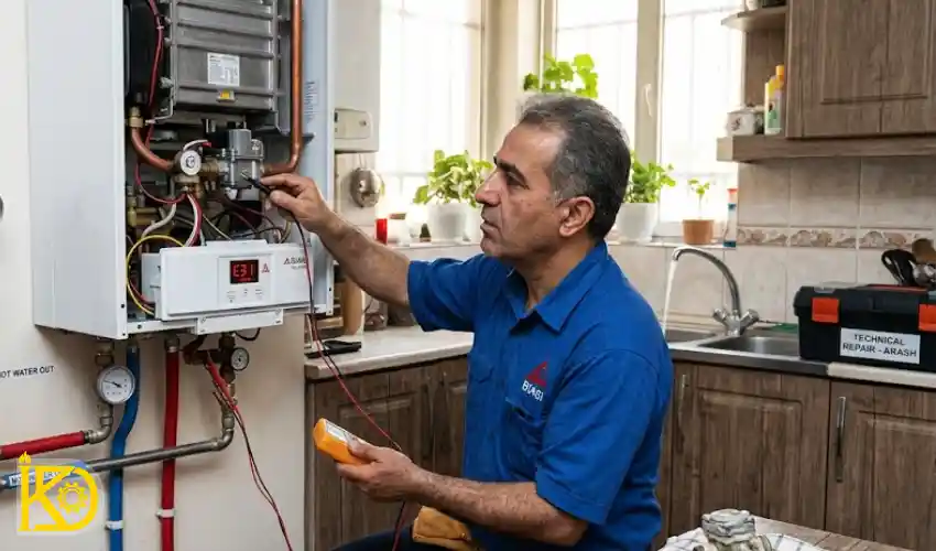 علت گرم نشدن اب پکیج چیست؟ بررسی دلایل و روش های رفع مشکل